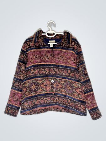 Coldwater Creek Embroidered Blazer