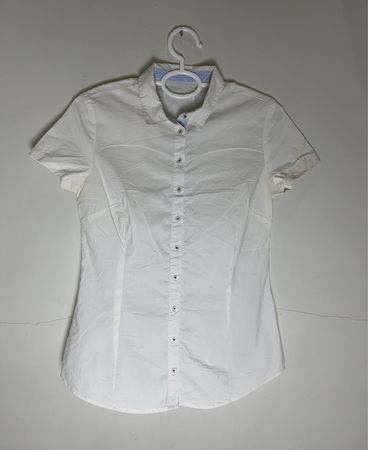 White Button-Down Shirt