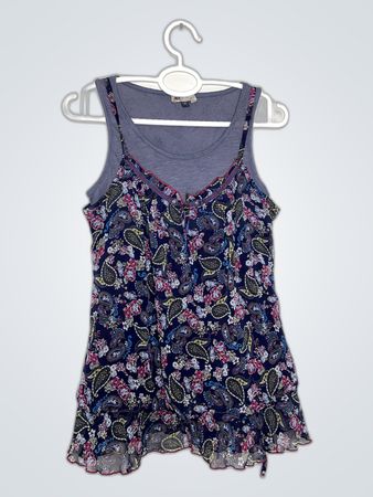 Mango Printed Camisole Top