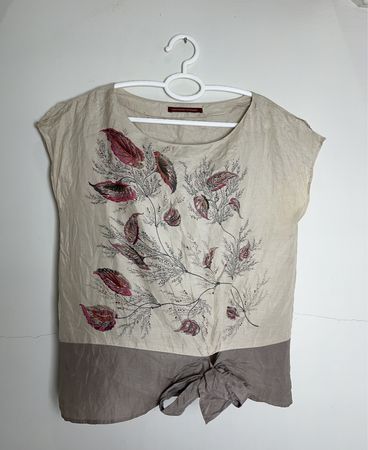 Comptoir des Cotonniers Printed Sleeveless Blouse