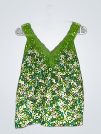 Green Floral Dress