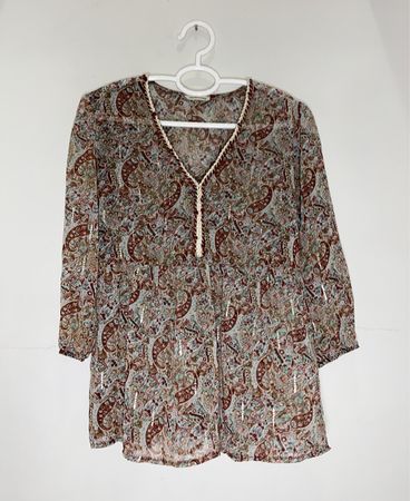Cache Cache Paisley-Print-Bluse