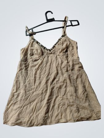 Max Mara Tan Colored Dress