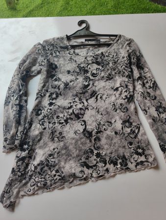 KappAhl Langarm-Top mit Blumenmuster