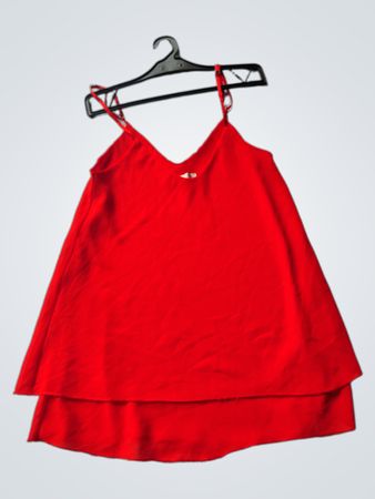 Rotes Cami-Top