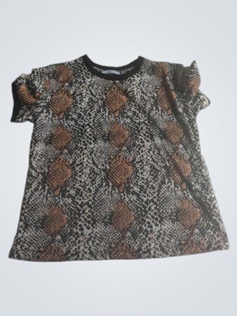 Hailys Snake Print T-Shirt