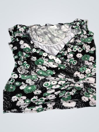 Dunnes Stores Floral Print Wrap Top