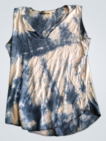 JP COLLECTION Ärmelloses Tie-Dye-Top