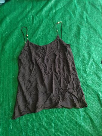 Mamut Spaghetti-Träger Tanktop mit beaded Trägern