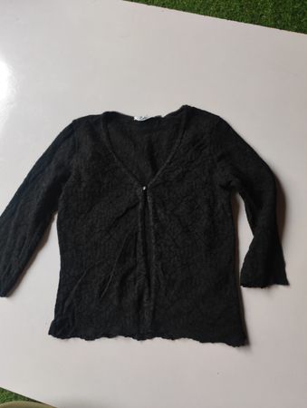 New Look Black Textured Cardigan