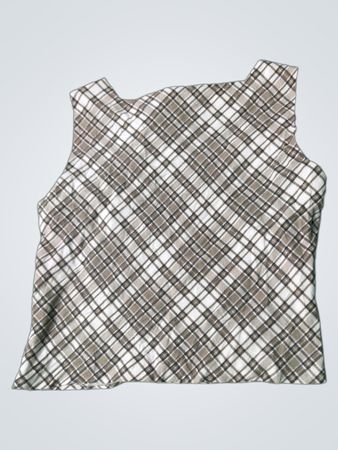 Marly Dolly Plaid Ärmelloses Top