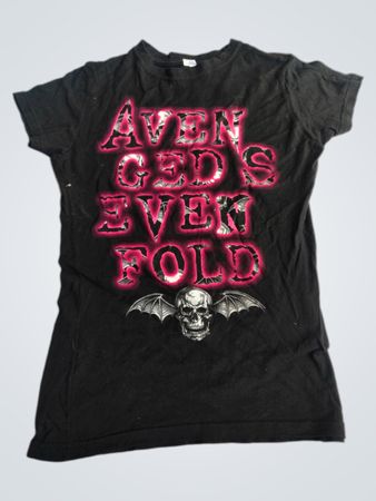 Avenged Sevenfold Skull Bat T-Shirt