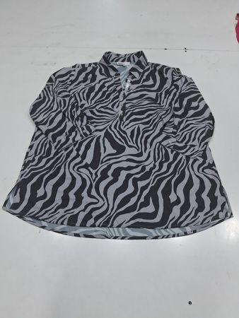 Zebra print blouse