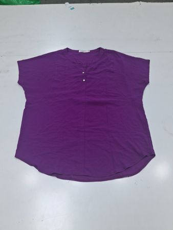 Valentino Rudy Purple Sleeveless Blouse