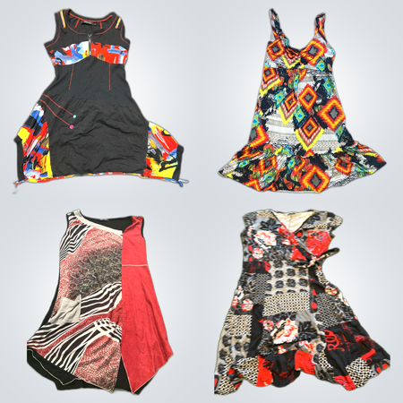 Y2K Vestidos Desigual