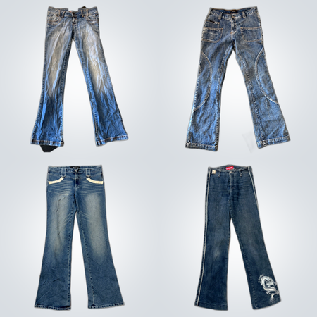 High Waisted Flare Jeans Bundle