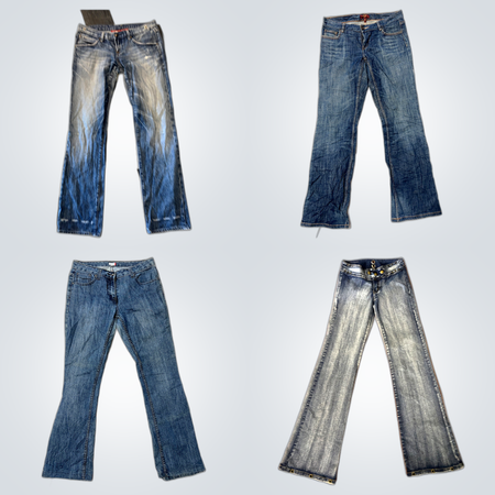 Jeans a gamba bootcut Y2K