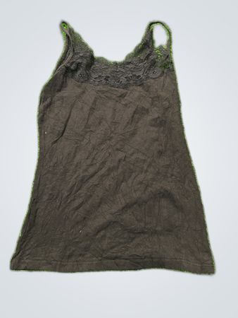 Black Lace Trim Camisole