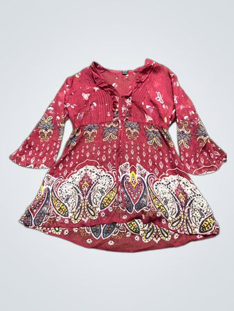 Esprit Printed Floral Midi Dress