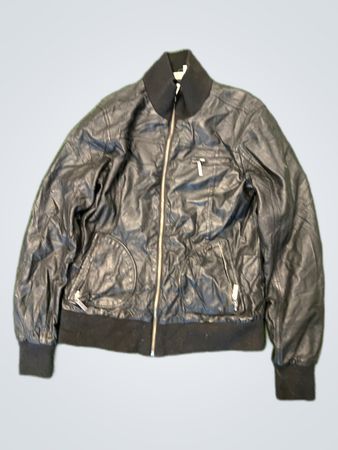 Jantina Black Leather Jacket
