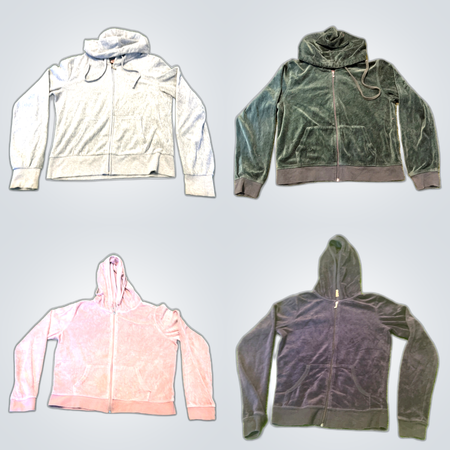 Velour Sweatshirts and Pants