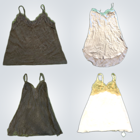 Y2K Euro Chick Summer Cami Tops