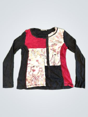 Armand Thiery Printed Long-Sleeve Blouse
