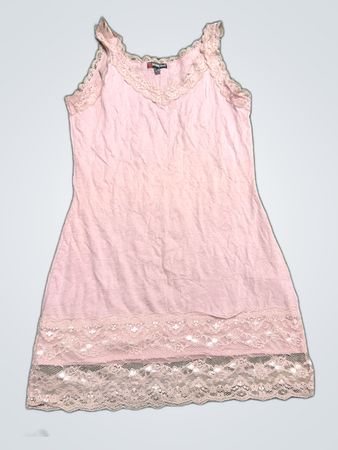 Street One Lace Trim Mini Dress