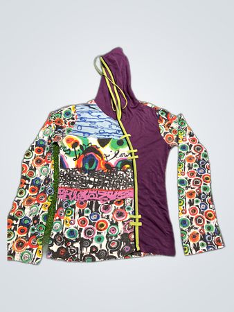 Celine Printed Hoodie