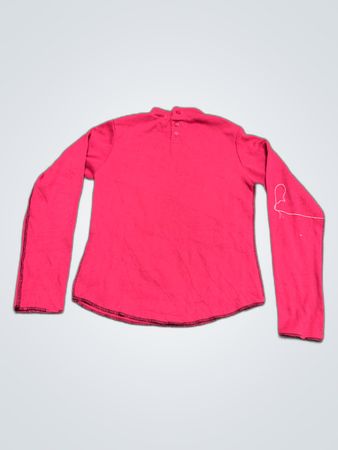 KISS Women's Pink Long Sleeve Top