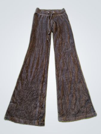 Juicy Couture Black Velour Sweatpants