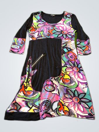 Stella McCartney Printed Long Sleeve Dress