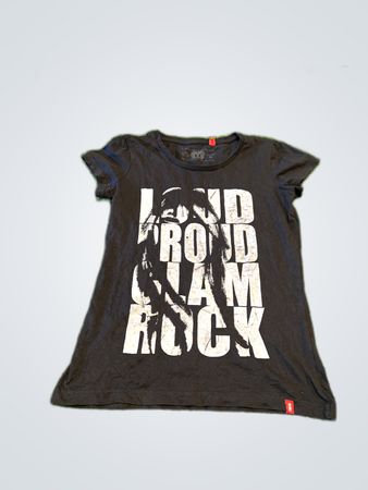 Ed Hardy Printed T-Shirt Black