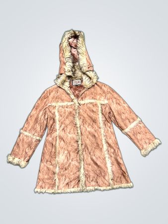 Lynhong Faux Fur Hooded Jacket