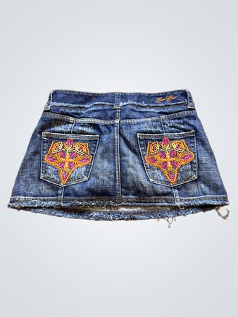 Green Coast Denim Skirt