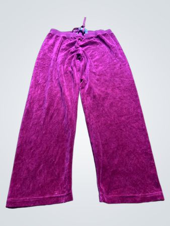 Billion Couture Red Velvet Pants