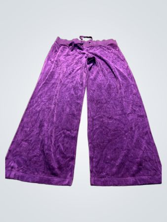Purple Velvet Pants