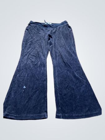 Lucy Couture Black Velvet Pants
