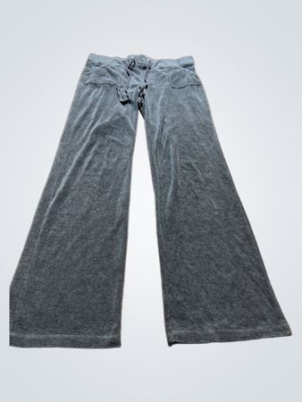 Juicy Couture Gray Velour Pants