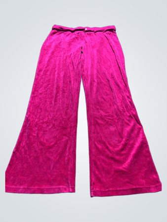 Juicy Couture Pink Velvet Pants