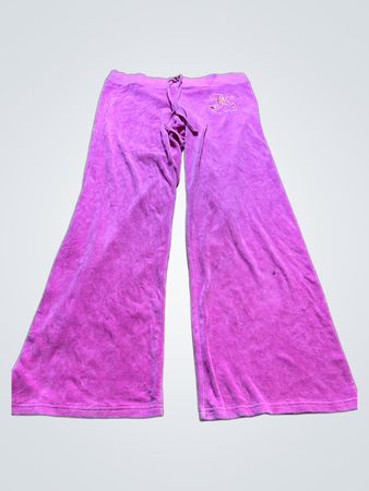 Juicy Couture Pink Velour Pants