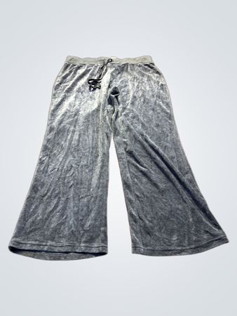 Gray Velour Pants
