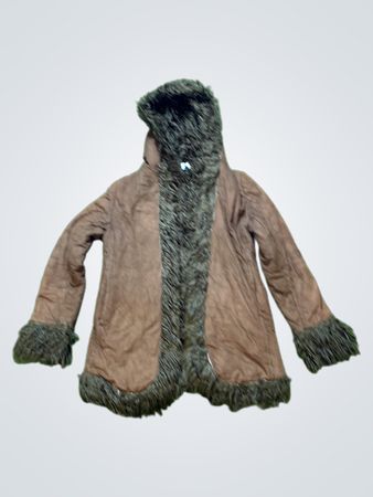 Brown Fur-Lined Parka