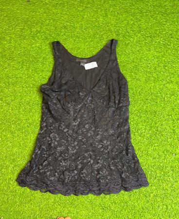 Express Black Lace Cami Top