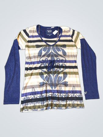 Banana Moon Since 1984 Original Product Striped Long Sleeve Top