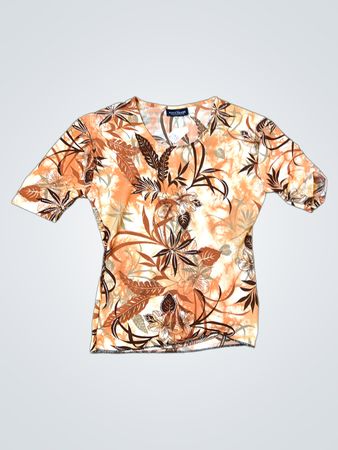 Your Sixth Sense Finest Quality By C&A Floral Print Top