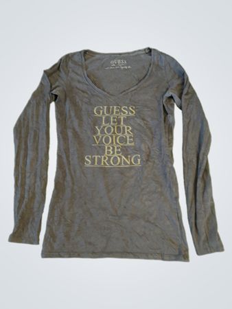 Guess Long-Sleeve Graphic T-Shirt