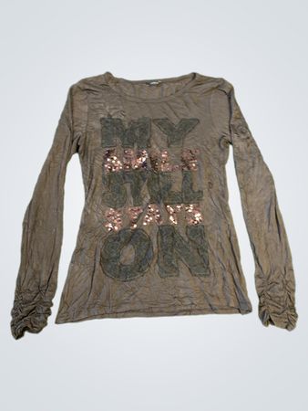 VERSO "MY STYLE IS ALL ON" Chemise à manches longues