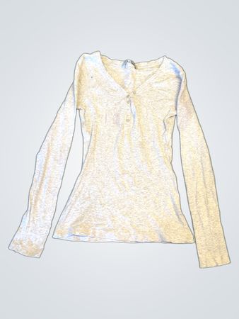 Clockhouse Langarm-Henley-Shirt
