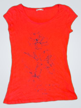 Orsay Rotes Grafik-T-Shirt